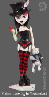Begoths Malice Looming in Wonderland Gothic Doll,  Series 4