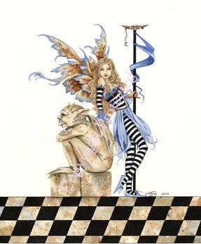 Amy Brown Gargoyle + Fairy II -- Limited Edition