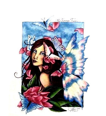 Amy Brown The Summer Face Fairy Print, 8 x 10