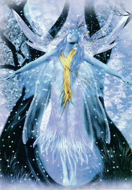 Winter Fairy Greeting Card