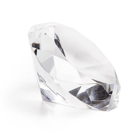 3 Inch Wedding Table Glass Diamond