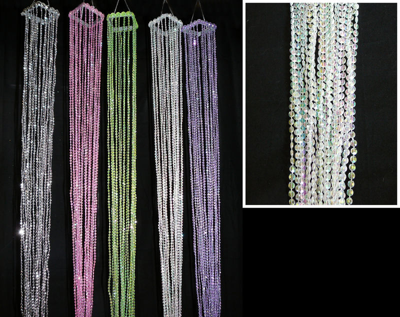 Special Event Beaded Streamer Hanging Tassels -- 40 Inches Long