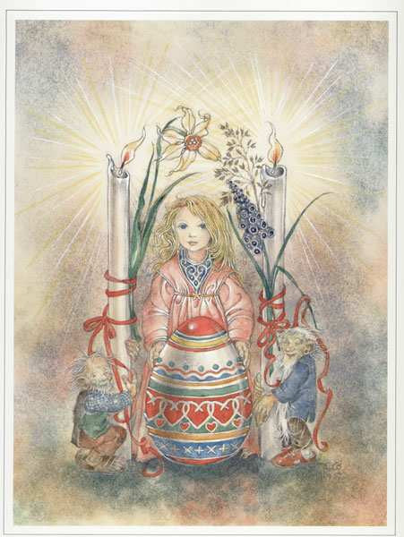 Sulamith Wulfing Easter Candles Art Print Printed in the Netherlands