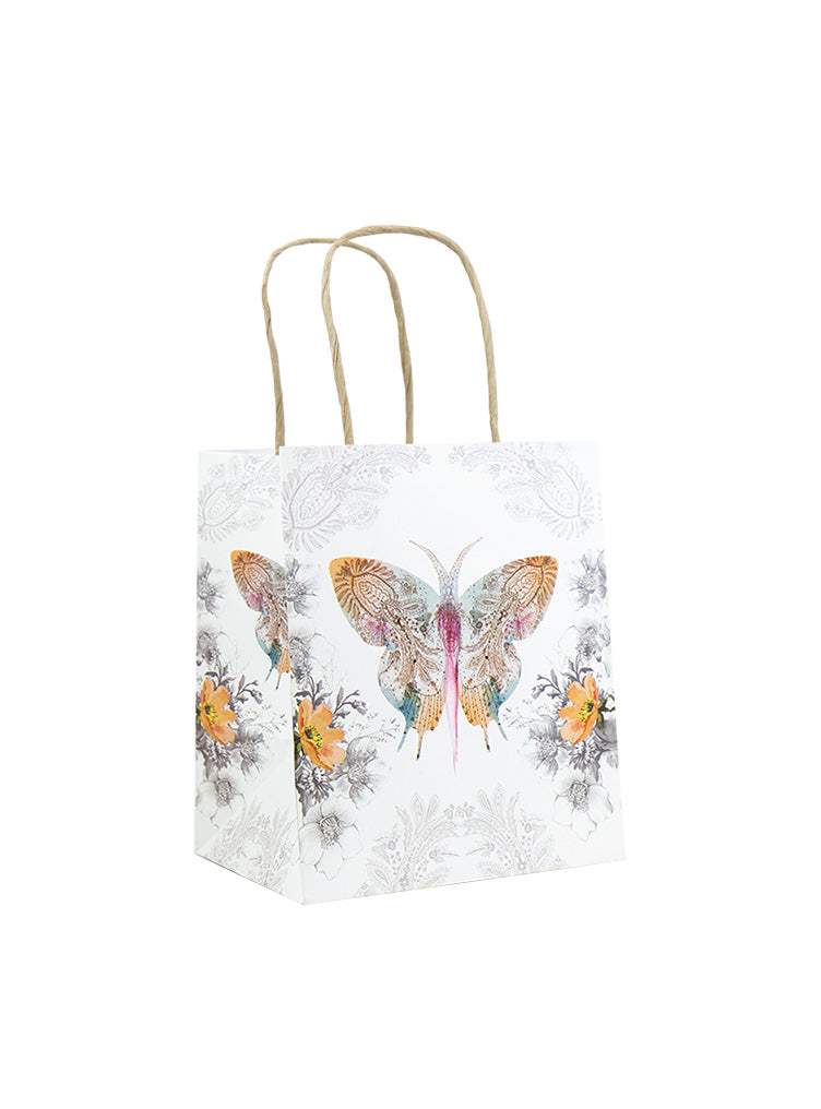 3 Bohemian Paisley Butterfly Gift Bags