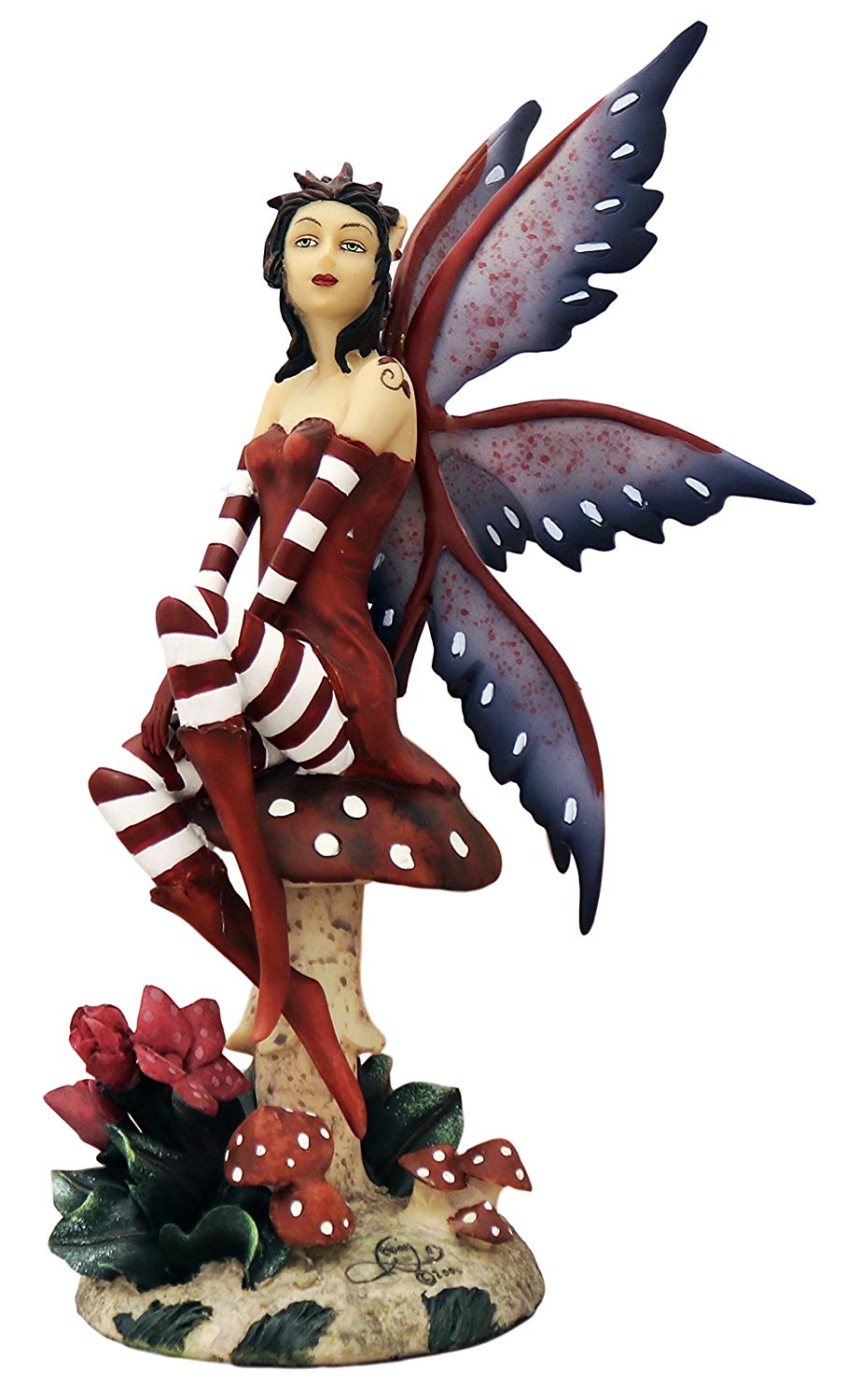 Large Amy Brown Brat Fairy Figurine by Ravens Flight 2001