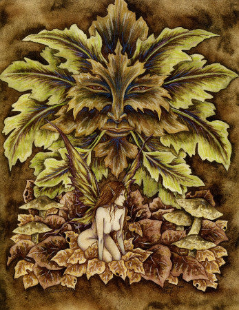 Amy Brown Greenman Fairy Print, 8 x 10