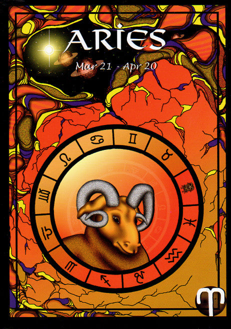 Astrological Aries Greeting Card