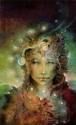 Susan Seddon Boulet Athena Greeting Card - That Bohemian Girl