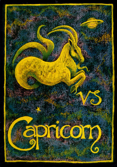 Astrology Capricorn Note Card