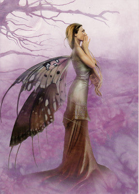 Linda Bergkvist Do Not Whisper into The Wind Fairy Greeting Card