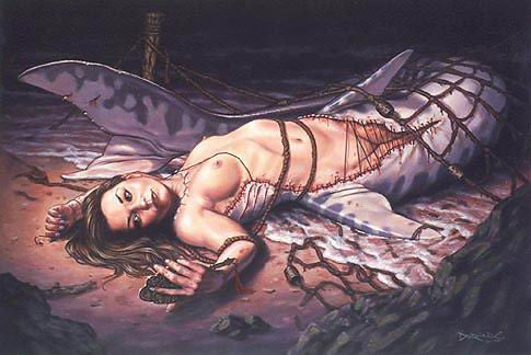 Dorian Cleavenger Desire Mermaid Print