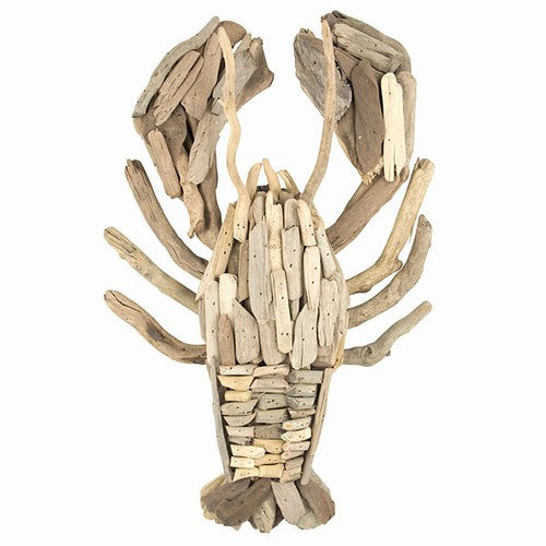 Large Driftwood Lobster Wall Decoration