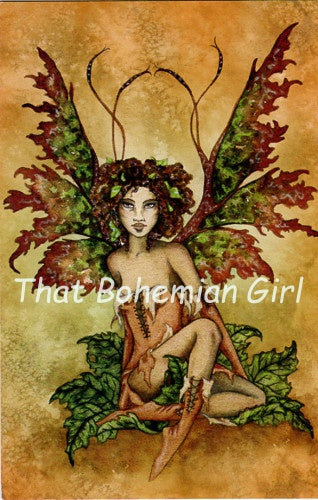 Amy Brown Earth Fairy Note Card