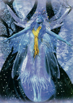 John Shannon Winter Fairy Greeting Card