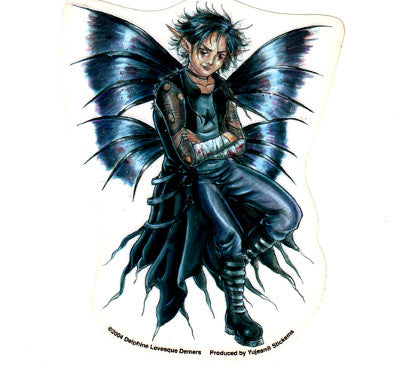 Delphine Levesque Demers Gothboy Fairy Sticker