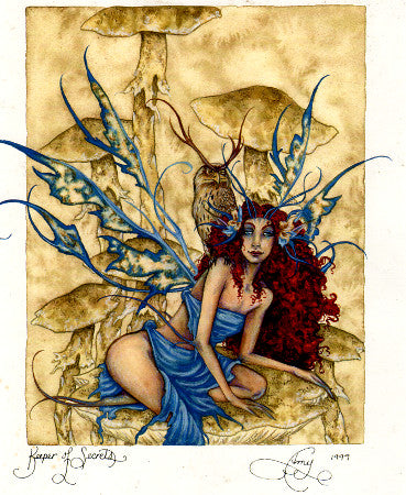 Amy Brown Keeper of Secrets Fairy Print