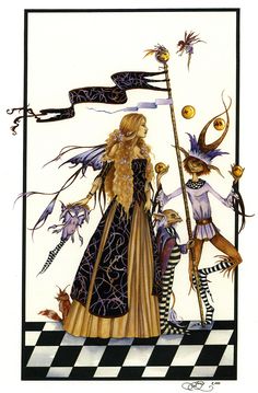 Amy Brown Lady of The Court Fairy Print, Limited Edition 11 x 17