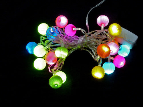 LED Rainbow Silk Electric String Lights