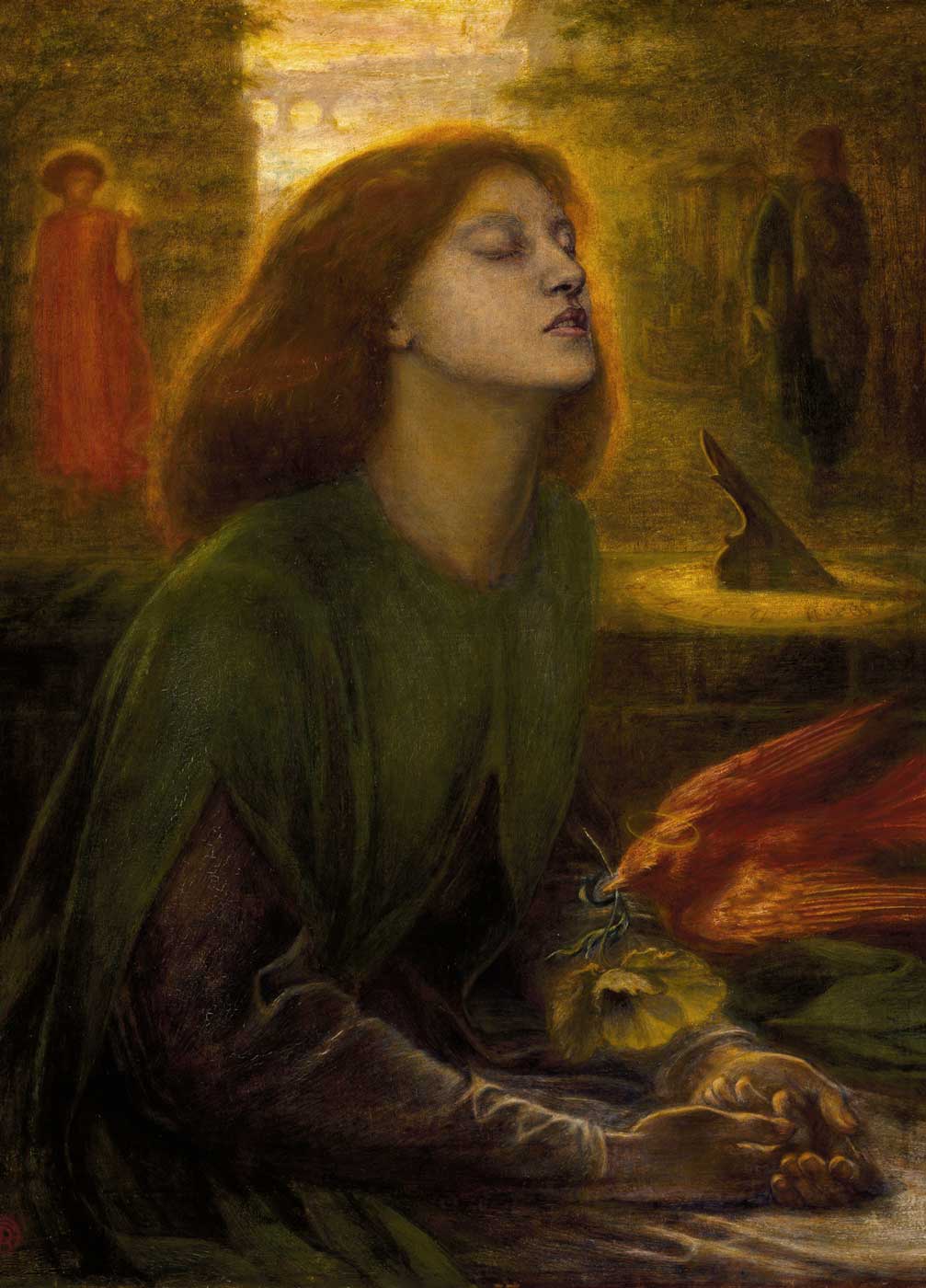 Dante Gabriel Rossetti The Longing Art Card