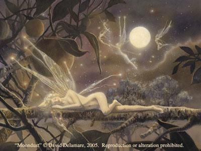 David Delamare Moondust Fairy Print