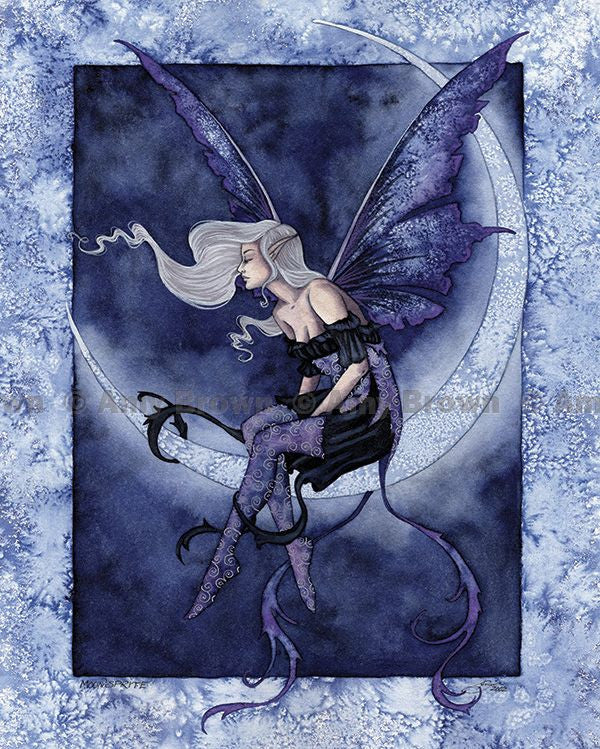 Amy Brown Moonsprite Fairy Postcard