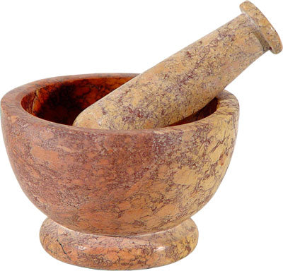 Natural Soapstone Mortar and Pestle