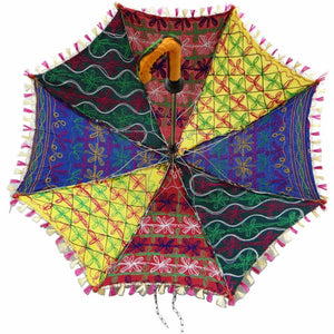 Bohemian Wedding Umbrella Patchwork Gypsy Parasol