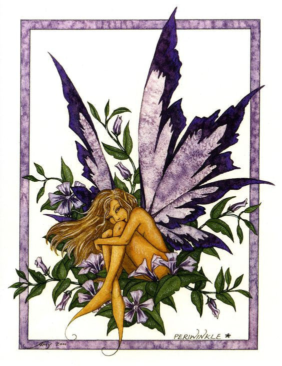 Amy Brown Periwinkle Fairy Postcard