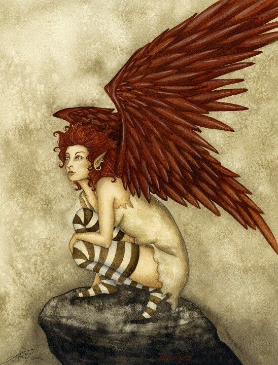 Amy Brown Phoenix II Fairy Print