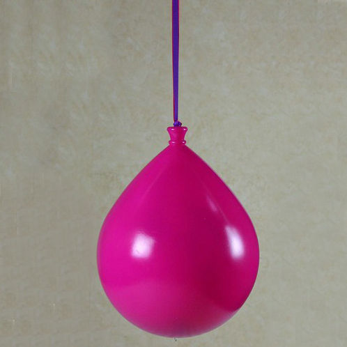 Hard Acrylic Hot Pink Balloon, Reusable Party Decoration