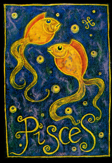 Pisces Note Card