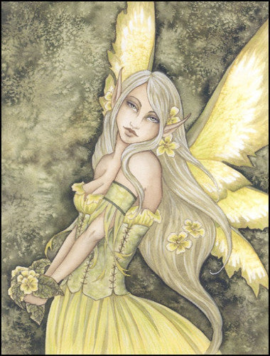 Amy Brown Primrose Fairy Postcard