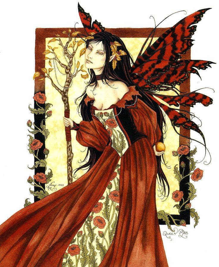 Amy Brown Queen Mab Fairy Print -- Limited Edition