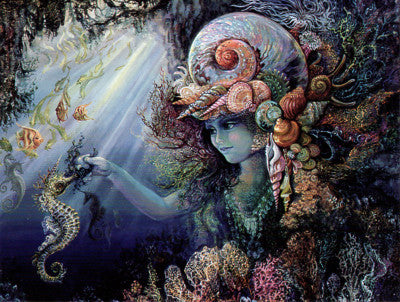 Josephine Wall Shell Child Note Card