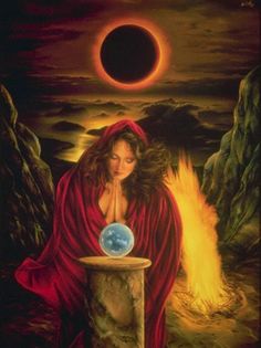 Jean Paul Avisse Solar Eclipse Greeting Card