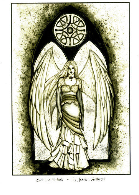 Jessica Galbreth Spirit of Imbolc Fairy Print
