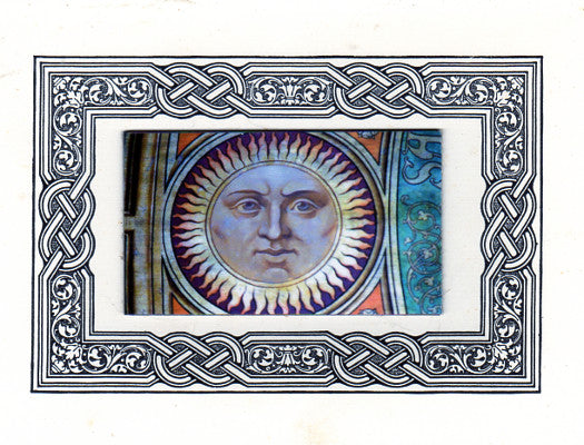 Paul Guess Celestial Sun Magnet Greeting Card