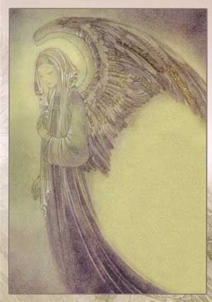 Sulamith Wulfing The Guide Angel Greeting Card
