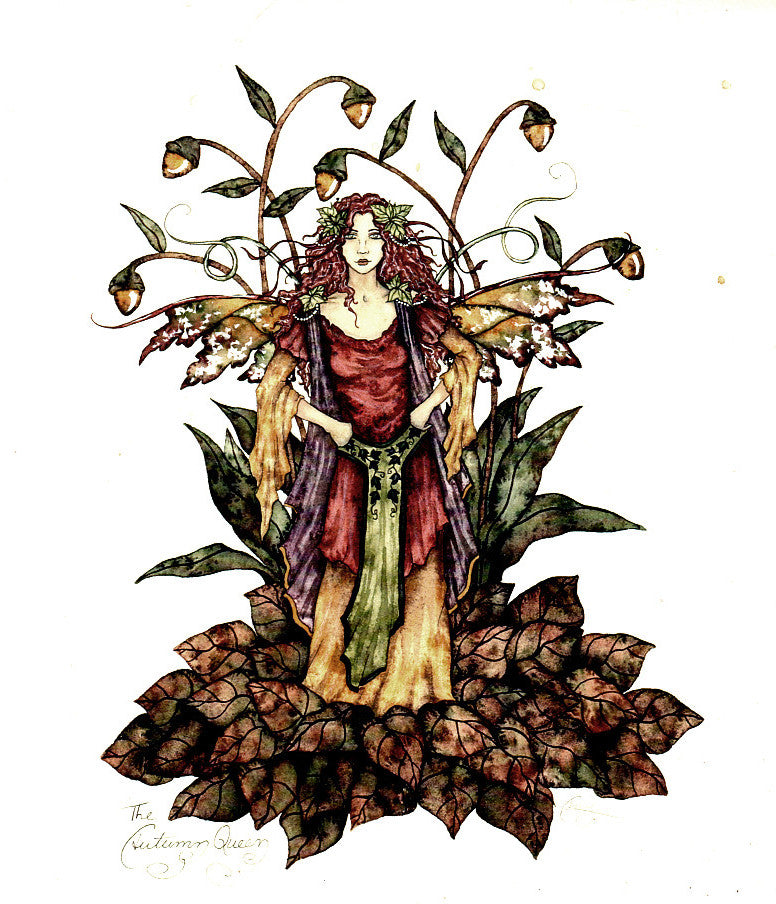 Amy Brown The Autumn Queen Fairy Print