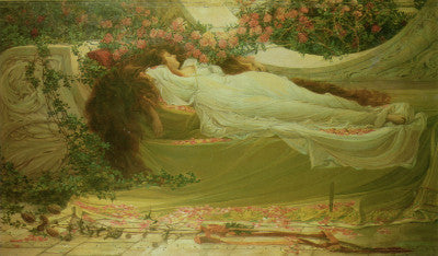 Thomas Ralph Spence Sleeping Beauty Art Card