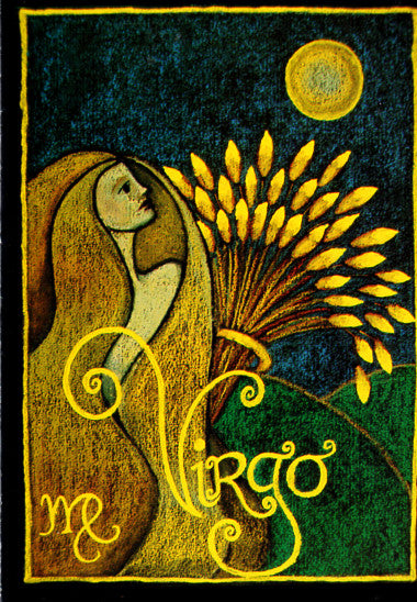 Astrology Virgo Note Card